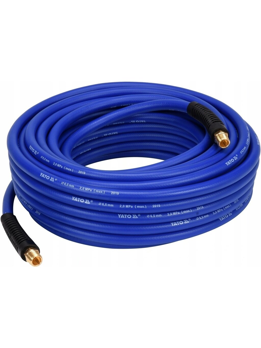 ⬡ Hibridinė oro žarna su išoriniais sriegiais 3/8" (Ø12,5x17 mm) 10 m (YT24236, YATO) ⬡ Hibridinė oro žarna su išoriniais sriegiais 3/8" (Ø12,5x17 mm) 10 m (YT24236, YATO)