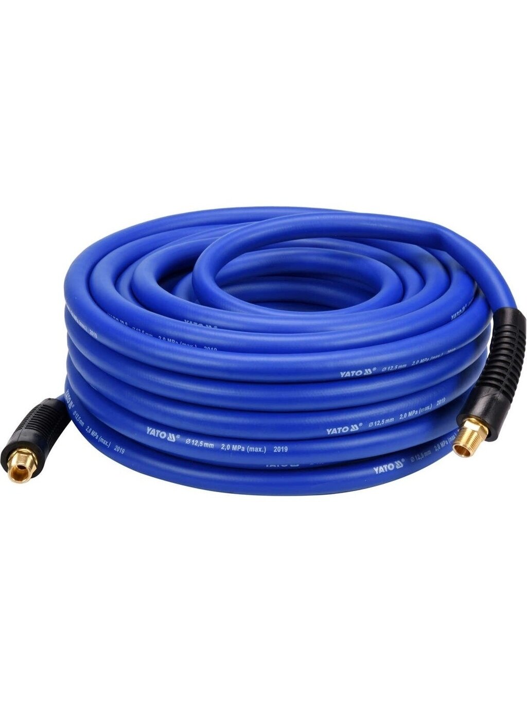 ⬡ Hibridinė oro žarna su išoriniais sriegiais 3/8" (Ø12,5x17 mm) 20 m (YT24237, YATO)