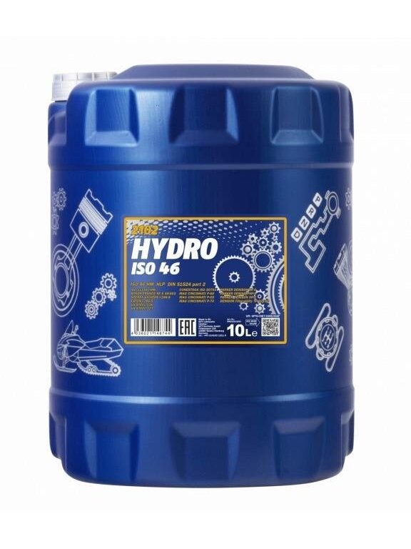 Hidraulinis tepalas Mannol ISO 46, 10 l Hidraulinis tepalas Mannol ISO 46, 10 l