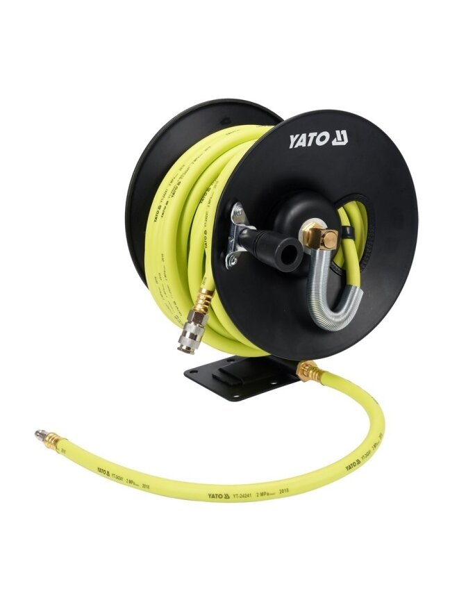 ⬡ Hibridinė oro žarnos ritė PVC+NBR Ø9,5 x 16 mm, 15 m (YT24241, YATO) ⬡ Hibridinė oro žarnos ritė PVC+NBR Ø9,5 x 16 mm, 15 m (YT24241, YATO)