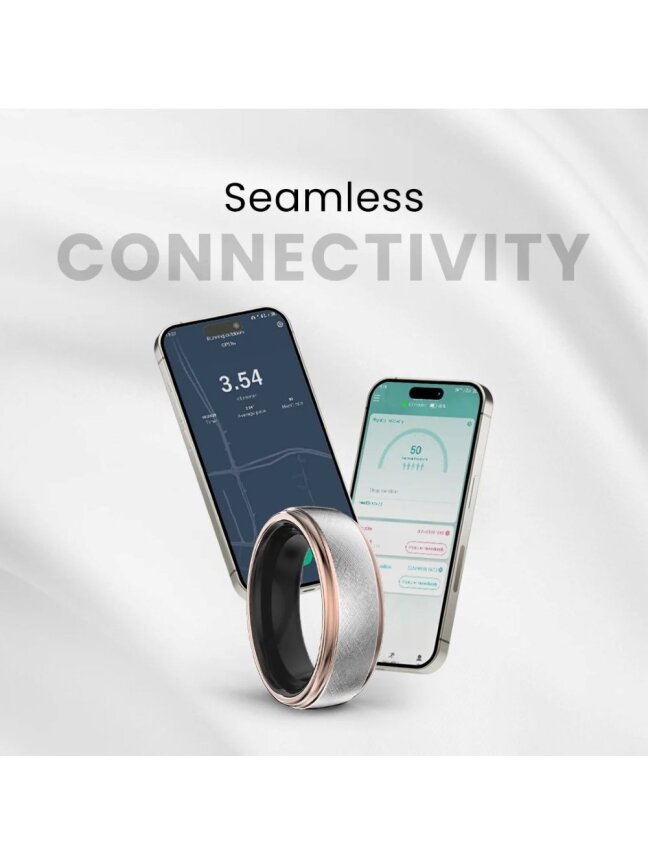 HiFuture Smart Ring2 Titanium Silver Išmanusis žiedas 12 (68mm) 4 HiFuture Smart Ring2 Titanium Silver Išmanusis žiedas 12 (68mm) 4