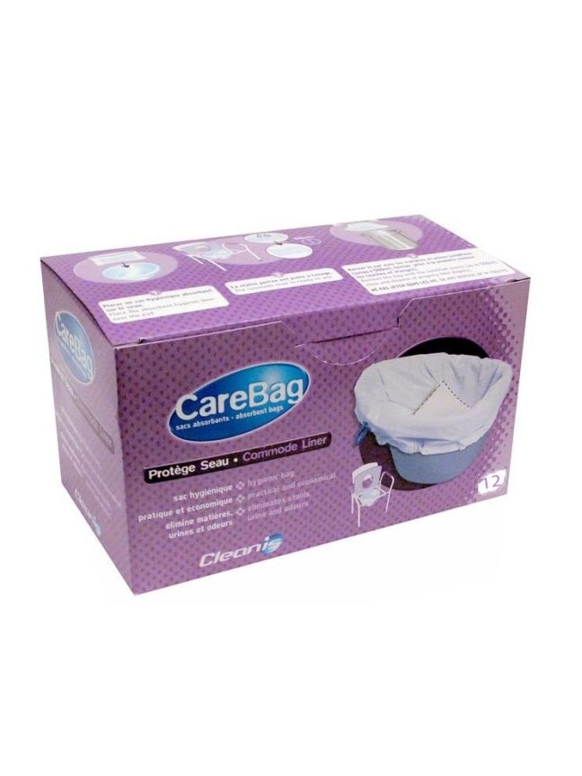 Higieniniai Įdėklai CareBag® Tualeto Kėdei, 20 vnt Higieniniai Įdėklai CareBag® Tualeto Kėdei, 20 vnt