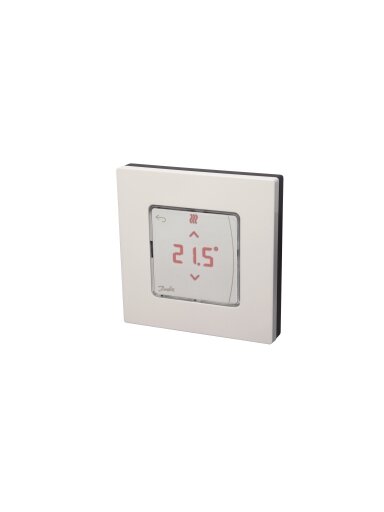 Icon™ su displėjumi, bevielis, virštinkinis  su infraraud. spindulių grindų temperatūros davikliu patalpos termostatas