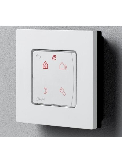 Icon™ su displėjumi, programuojamas, virštinkinis patalpos termostatas 230V/50Hz, temp. ribos 5-35C, 3(1)A/230V AC Icon™ su displėjumi, programuojamas, virštinkinis patalpos termostatas 230V/50Hz, temp. ribos 5-35C, 3(1)A/230V AC