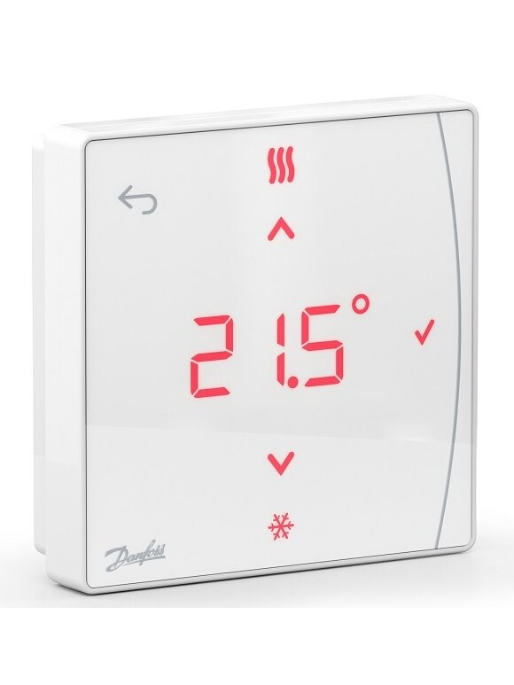 Icon2™ bevielis virštinkinis patalpos temperatūros/drėgmės termostatas su ekranu 1 Icon2™ bevielis virštinkinis patalpos temperatūros/drėgmės termostatas su ekranu 1
