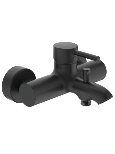 Ideal Standard Ceraline vonios/dušo maišytuvas, matinė juoda