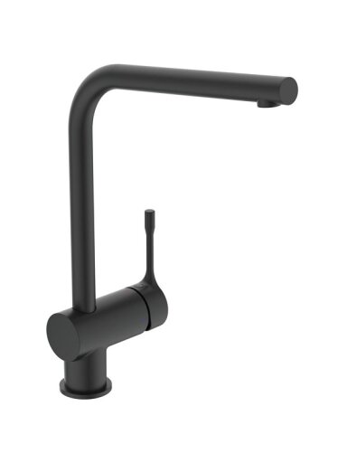Ideal Standard CERALOOK plautuvės maišytuvas su sukiojamu snapu, CLICK technologija, juodas matinis Ideal Standard CERALOOK plautuvės maišytuvas su sukiojamu snapu, CLICK technologija, juodas matinis