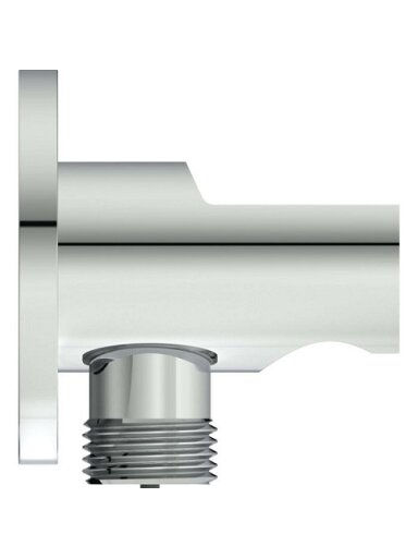 Ideal Standard dušo žarnos pajungimo alkūnė su laikikliu, chromas