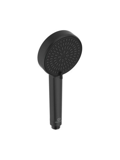 Ideal Standard Idealrain Alu+ rankinis dušas 100 mm, dvi funkcijos, matinė juoda