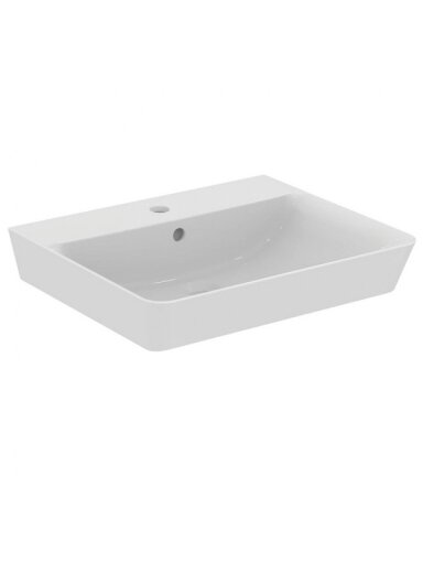 Ideal Standard praustuvas Connect air Cube, tvirtinamas prie sienos, 55 x 46 x 16 cm, baltas