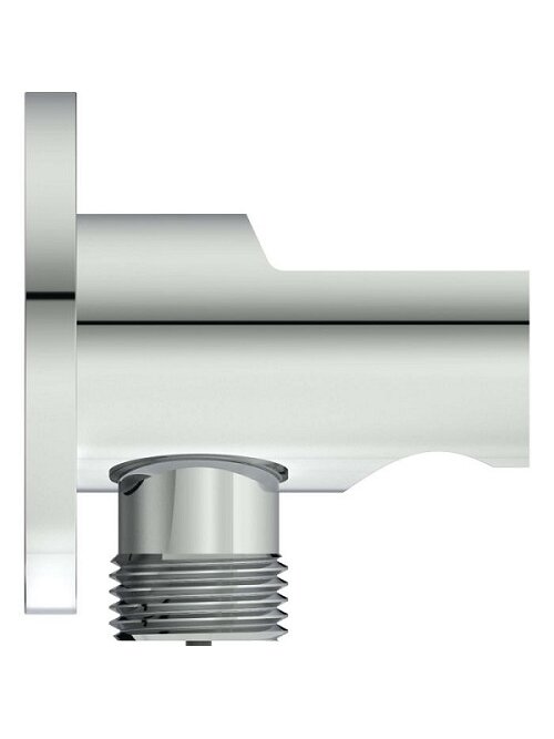 Ideal Standard dušo žarnos pajungimo alkūnė su laikikliu, chromas 1