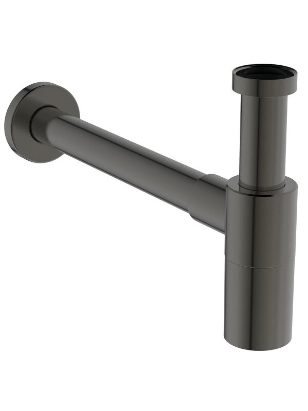 Ideal Standart Ipalyss dekoratyvinis praustuvo sifonas, G1 1/4, matinė juoda spalva Ideal Standart Ipalyss dekoratyvinis praustuvo sifonas, G1 1/4, matinė juoda spalva