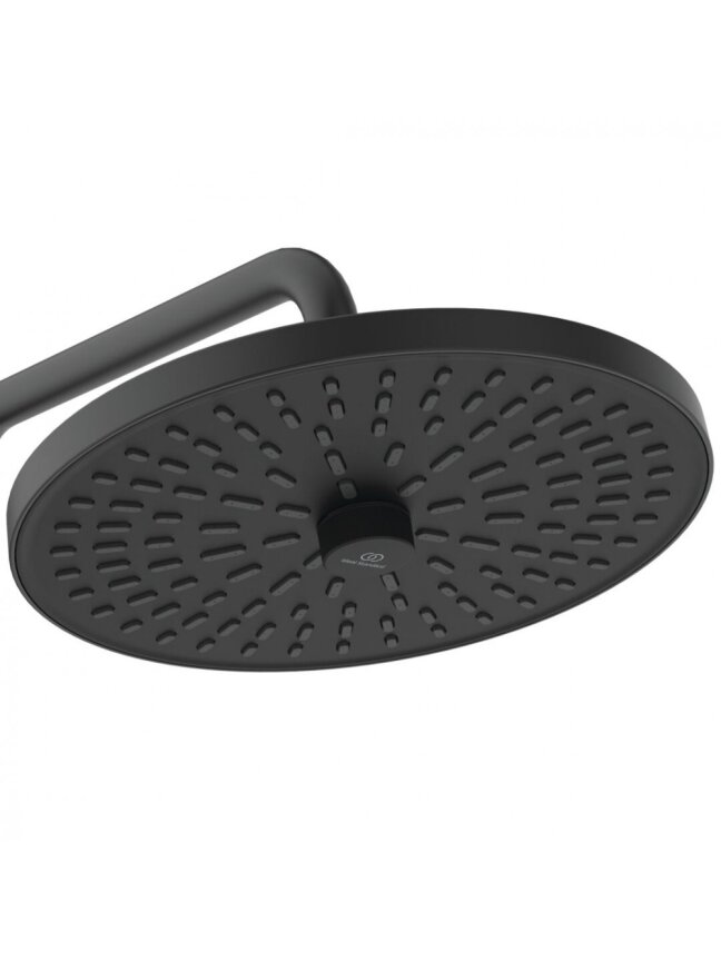 Ideal Standard Ceratherm T25+ dušo sistema su termostatiniu maišytuvu, dušo galva Ø260 mm, rankinis dušas Ø100 mm, juoda 1 Ideal Standard Ceratherm T25+ dušo sistema su termostatiniu maišytuvu, dušo galva Ø260 mm, rankinis dušas Ø100 mm, juoda 1