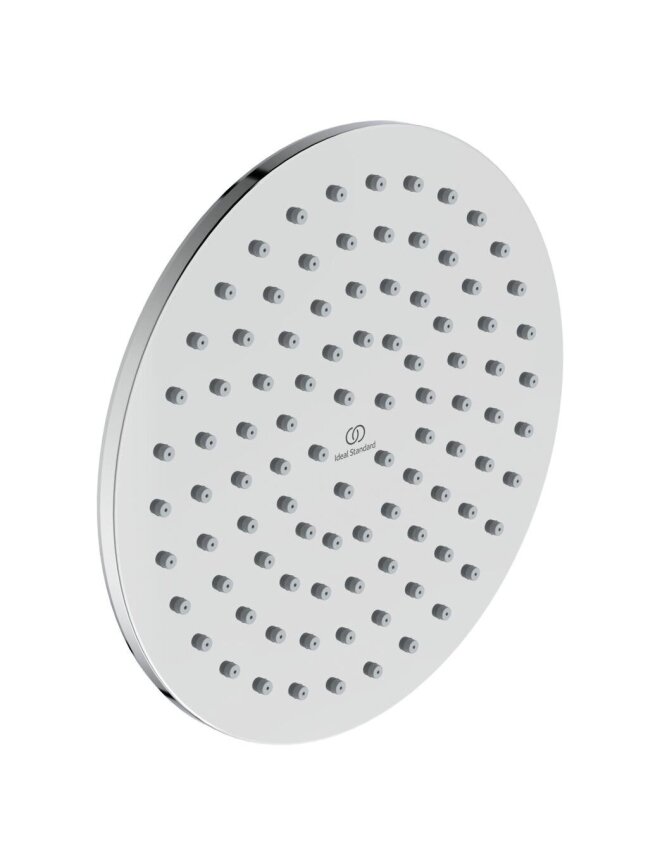 Ideal Standard Idealrain lietaus dušo galva 200 mm su silikoniais purkštukais, 12 l/min, chromas 1 Ideal Standard Idealrain lietaus dušo galva 200 mm su silikoniais purkštukais, 12 l/min, chromas 1