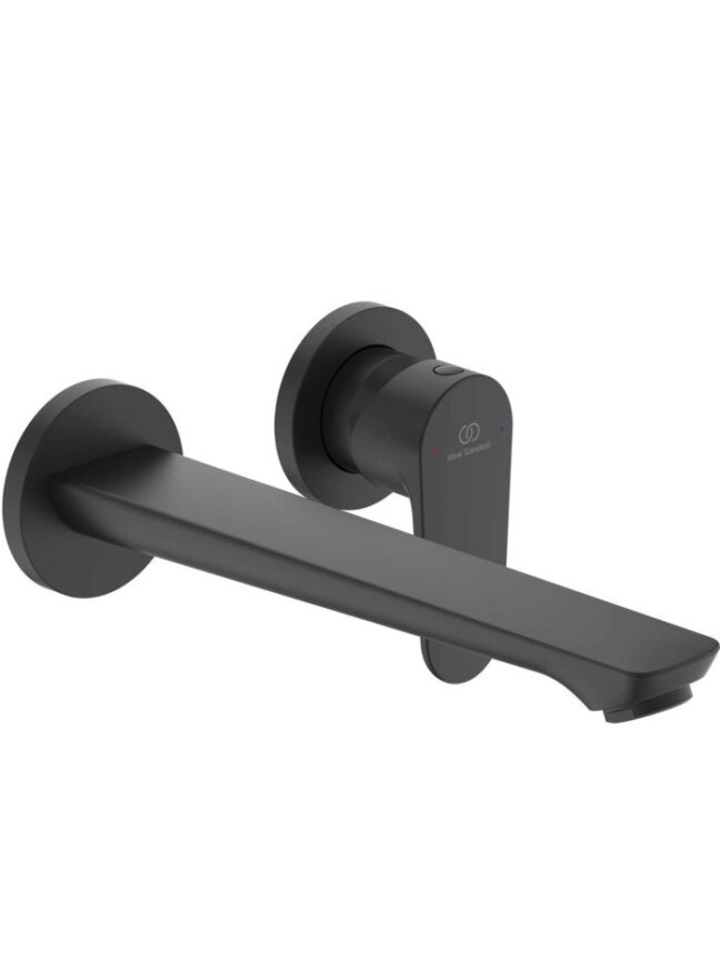 Ideal Standard potinkinis praustuvo maišytuvas Cerafine O, 224 mm snapas, juodas matinis