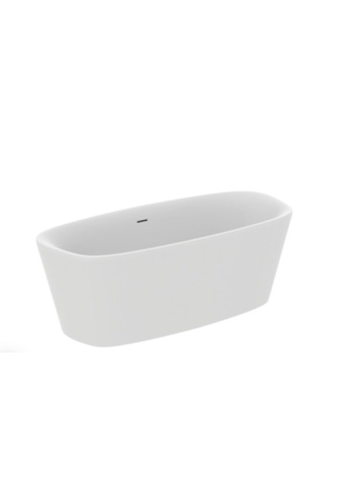 Ideal Standard Dea Duo laisvai pastatoma akrilinė vonia 170x75 cm su Click-Clack nuotekų vožtuvu, vidus ir išorė matin Ideal Standard Dea Duo laisvai pastatoma akrilinė vonia 170x75 cm su Click-Clack nuotekų vožtuvu, vidus ir išorė matin