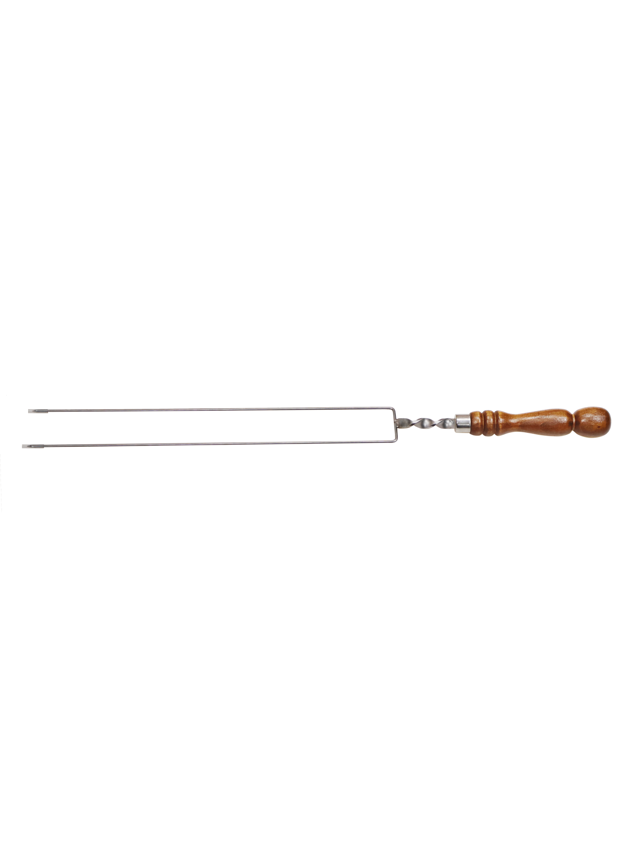 Iešmas daržovėms su medinė rankena 450/3mm