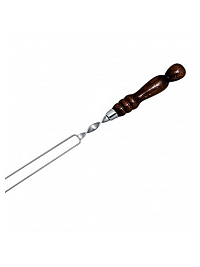 Iešmas daržovėms su medinė rankena 450/3mm 1 Iešmas daržovėms su medinė rankena 450/3mm 1