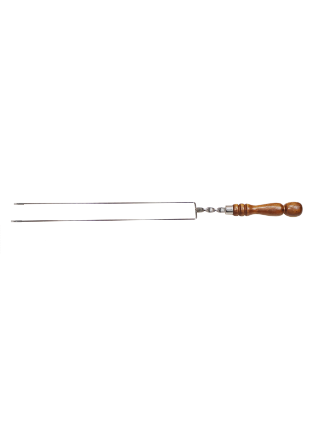 Iešmas daržovėms su medinė rankena 450/3mm Iešmas daržovėms su medinė rankena 450/3mm
