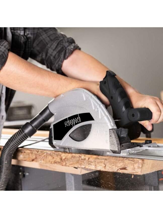 Įgilinamas pjūklas TAS55-BE + 2x700 mm linuotės, Scheppach 3 Įgilinamas pjūklas TAS55-BE + 2x700 mm linuotės, Scheppach 3