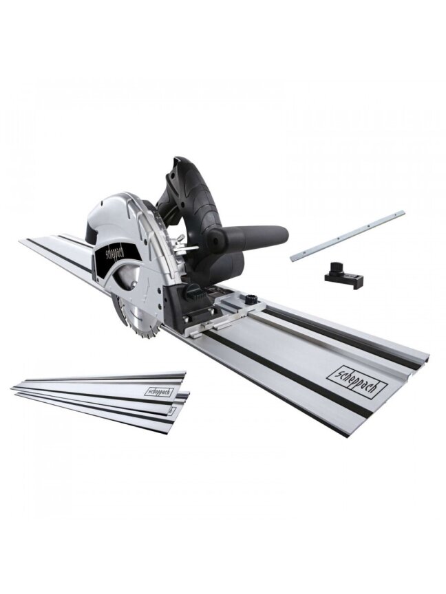 Įgilinamas pjūklas TAS55-BE + 2x700 mm linuotės, Scheppach Įgilinamas pjūklas TAS55-BE + 2x700 mm linuotės, Scheppach