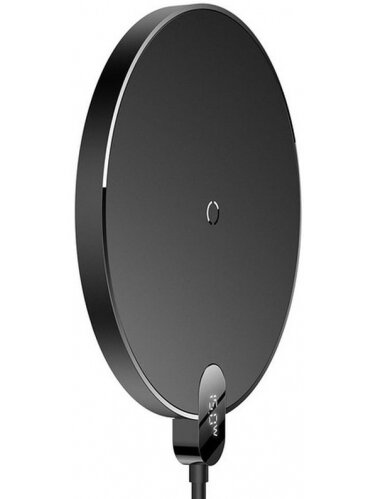 Įkroviklis Baseus Digital LED Wireless, juoda 2 Įkroviklis Baseus Digital LED Wireless, juoda 2