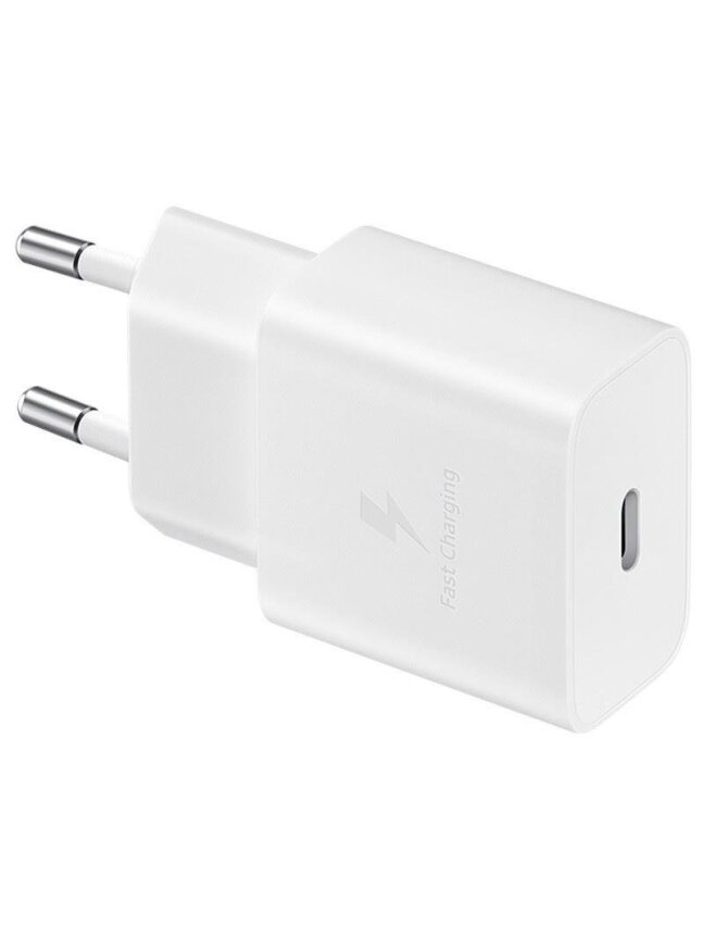 Įkroviklis Samsung USB-C Travel Charger 15W White 1 m, balta 1 Įkroviklis Samsung USB-C Travel Charger 15W White 1 m, balta 1