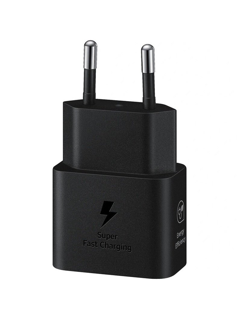 Įkroviklis Samsung 1 x USB Type C, juoda, 25 W 1 Įkroviklis Samsung 1 x USB Type C, juoda, 25 W 1