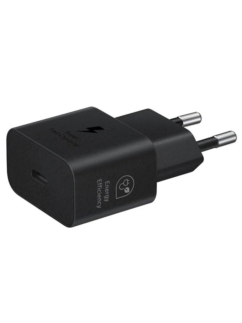 Įkroviklis Samsung 1 x USB Type C, juoda, 25 W 1 Įkroviklis Samsung 1 x USB Type C, juoda, 25 W 1