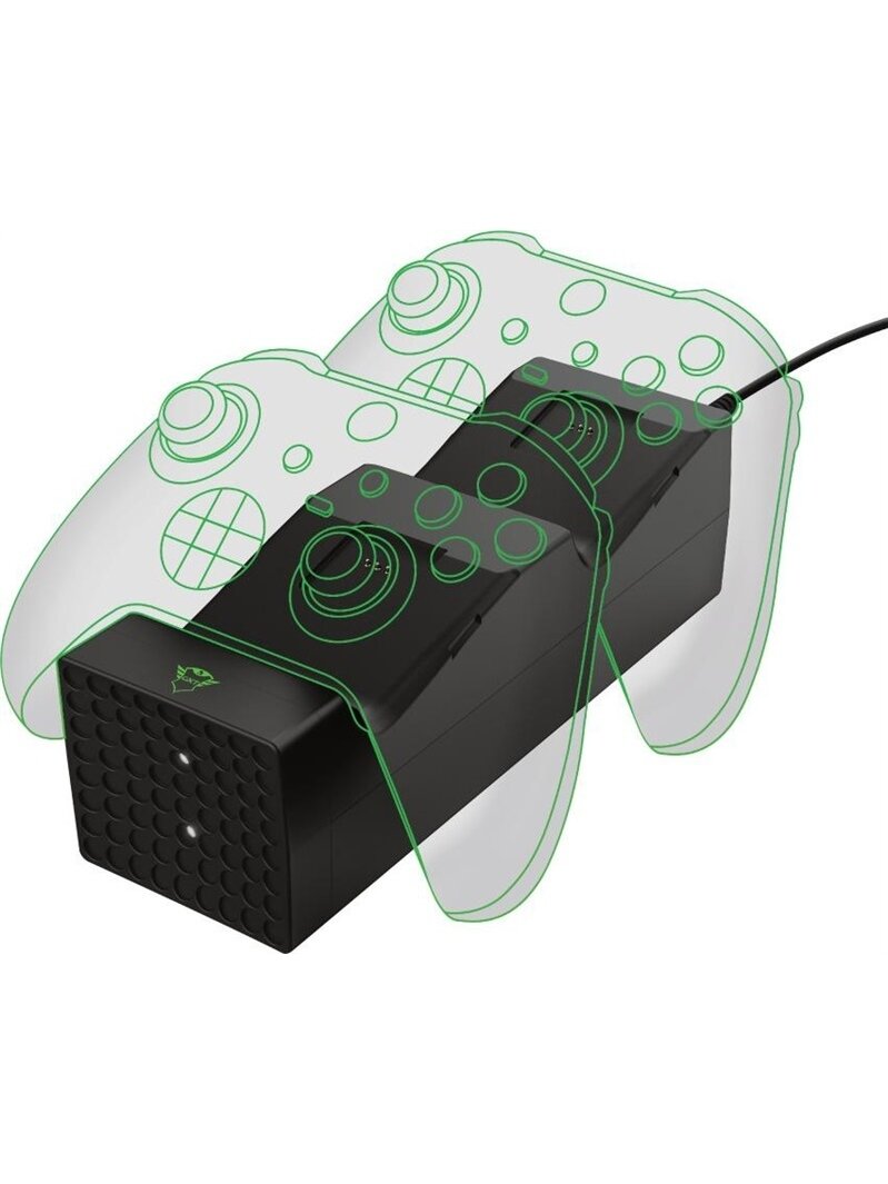 Įkrovimo stotelė Trust Duo Charging Dock – XBOX Series X / S 1 Įkrovimo stotelė Trust Duo Charging Dock – XBOX Series X / S 1