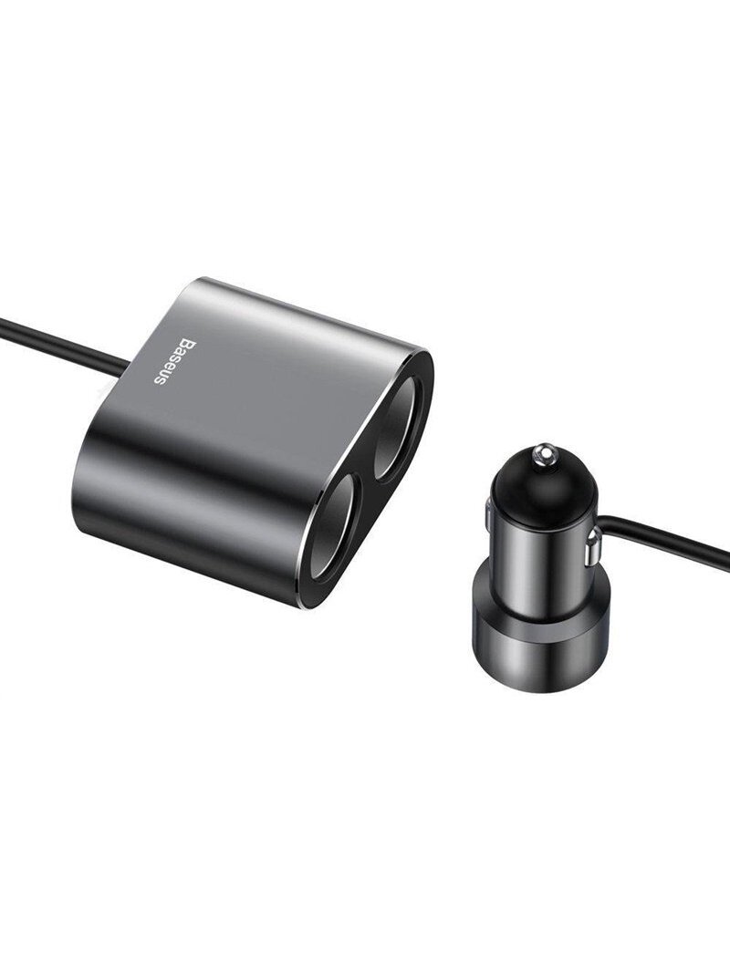 Įkroviklis Baseus, Cigarette Lighter Socket/2 x USB