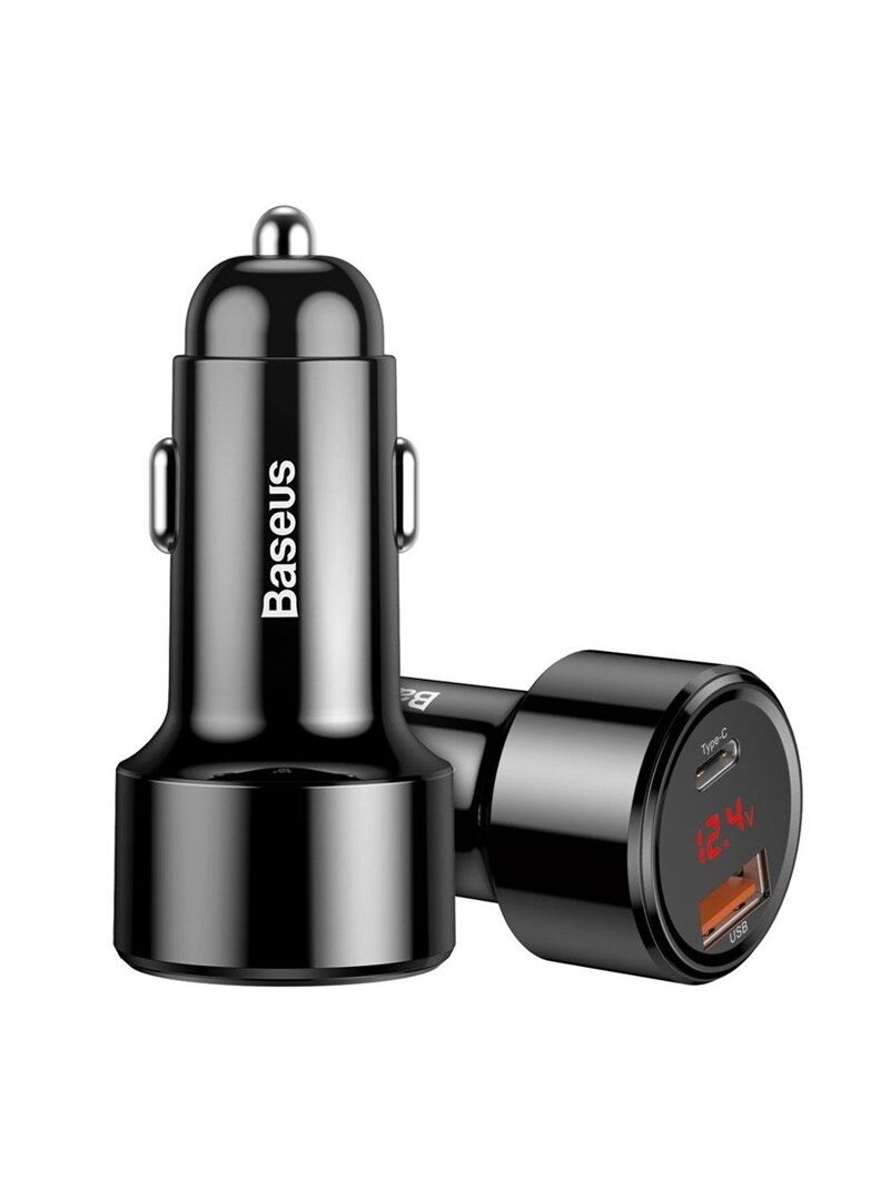 Įkroviklis Baseus, USB/USB-C QC3.0 45W 6A 2 Įkroviklis Baseus, USB/USB-C QC3.0 45W 6A 2