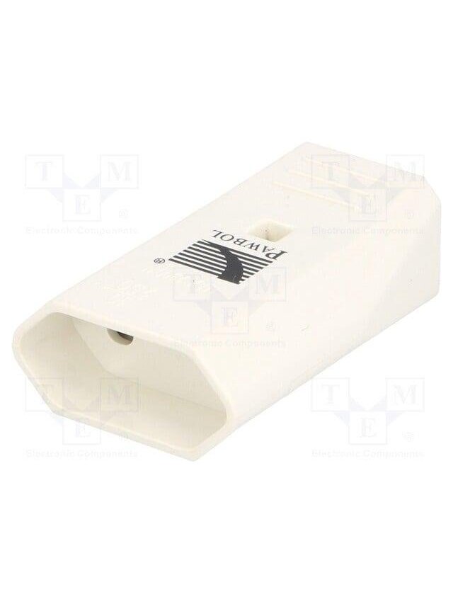 Ilgintuvo lizdas PAWBOL, 2P, 10A, 250V, baltos spalvos Ilgintuvo lizdas PAWBOL, 2P, 10A, 250V, baltos spalvos