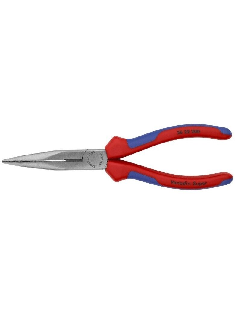 ⬡ Ilganosės kombinuotos atlenktos replės 200 mm KNIPEX (2622200, KNIPEX)