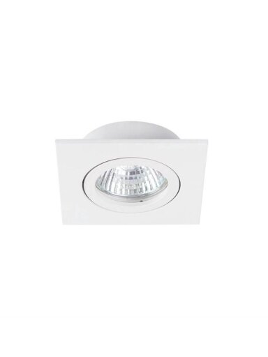 Įmontuojamas šviestuvas Kanlux Dalla, 50W, GX5.3, baltas