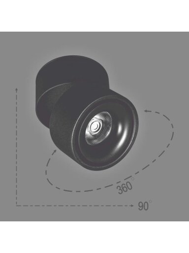 Įmontuojamas šviestuvas Tope Oslo, 10W, LED, 4000K