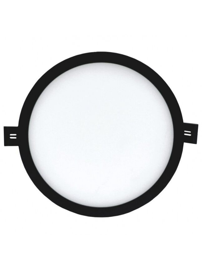 Įmontuojamas šviestuvas ope Split, 22W, 3000°K, LED, juodas Įmontuojamas šviestuvas ope Split, 22W, 3000°K, LED, juodas