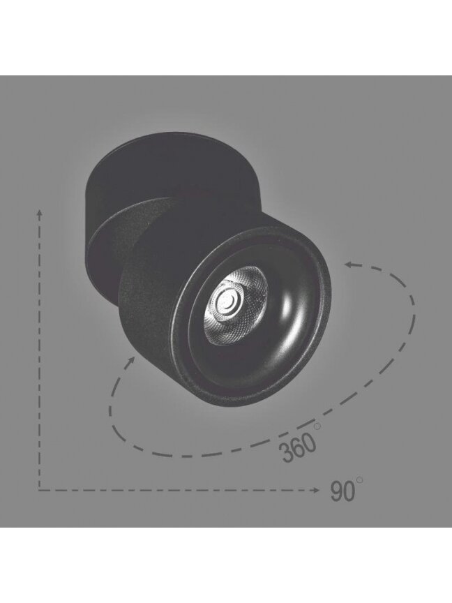 Įmontuojamas šviestuvas Tope Oslo, 10W, LED, 4000K 1 Įmontuojamas šviestuvas Tope Oslo, 10W, LED, 4000K 1
