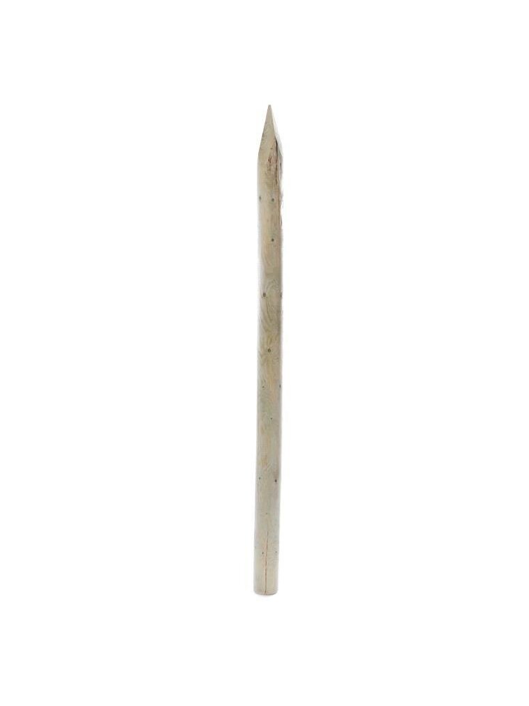 Impregnuotas kuolas, smailas, 3 kl., 50 - 60 x 1800 mm Impregnuotas kuolas, smailas, 3 kl., 50 - 60 x 1800 mm