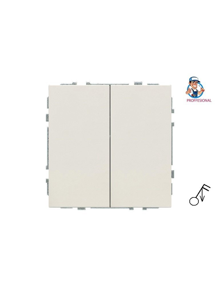Impulsinis jungiklis LIREGUS MODERN, 2kl.,mat.smėlio spalvos Impulsinis jungiklis LIREGUS MODERN, 2kl.,mat.smėlio spalvos