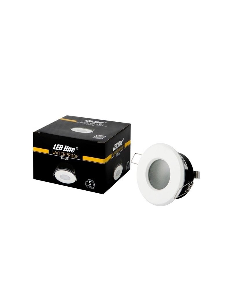 Įmontuojamas šviestuvas įleidžiamas LED-LINE, 35W, GU10, bal 1 Įmontuojamas šviestuvas įleidžiamas LED-LINE, 35W, GU10, bal 1