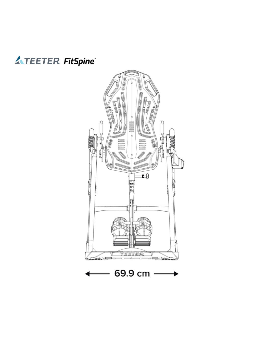 Inversinis Stalas TEETER FitSpine LX9 2 Inversinis Stalas TEETER FitSpine LX9 2