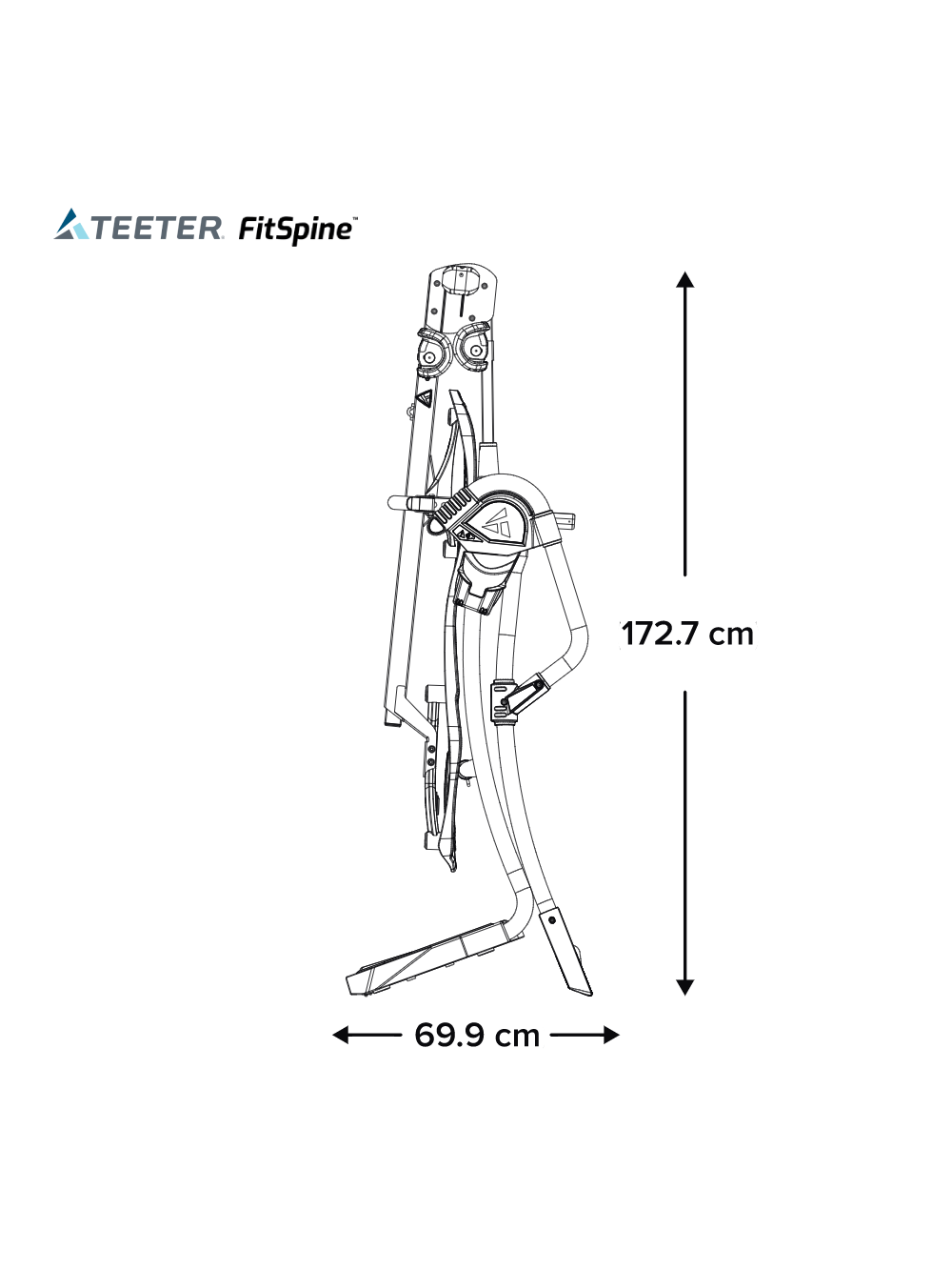 Inversinis Stalas TEETER FitSpine LX9 4 Inversinis Stalas TEETER FitSpine LX9 4