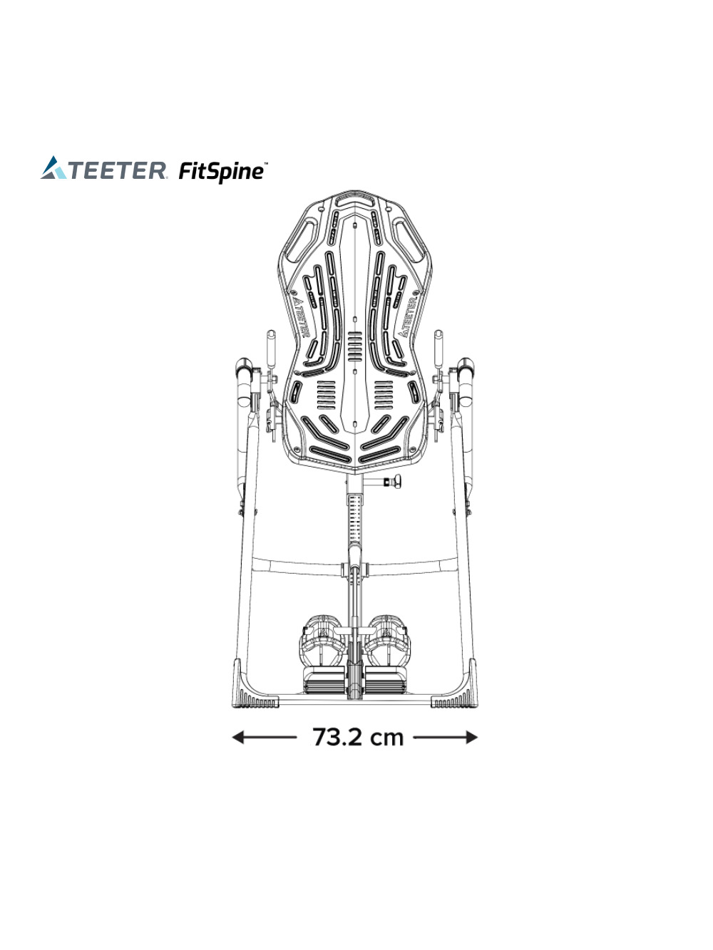 Inversinis Stalas TEETER FitSpine X3 6 Inversinis Stalas TEETER FitSpine X3 6