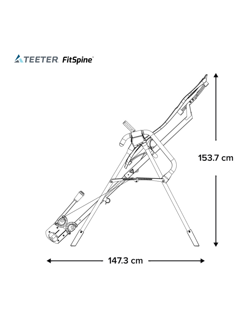 Inversinis Stalas TEETER FitSpine X3 7 Inversinis Stalas TEETER FitSpine X3 7