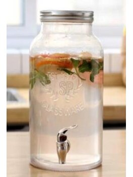 Indas su kraneliu, stiklas, 5.5 l 1
