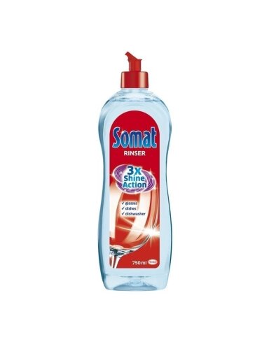 Indaplovių skalavimo priemonė Somat Rinser, 0,75 l