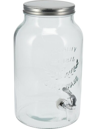 Indas su kraneliu, stiklas, 5.5 l