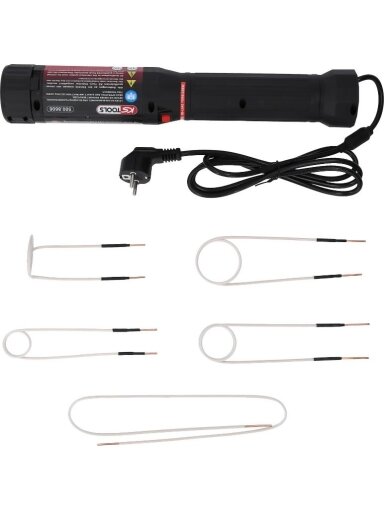 Indukcinis šildyuvas, komplektas, 6 dalių, KS Tools Indukcinis šildyuvas, komplektas, 6 dalių, KS Tools