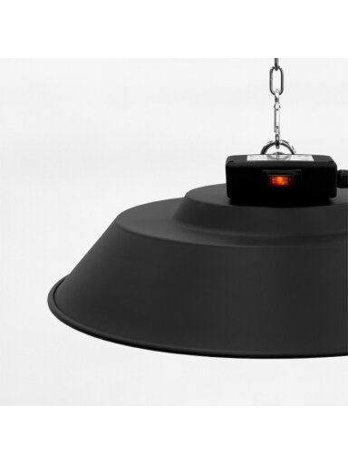 Infraraudonųjų spindulių šildytuvas Heatum AURA H1500 Black Infraraudonųjų spindulių šildytuvas Heatum AURA H1500 Black